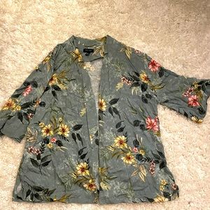 Floral cardigan